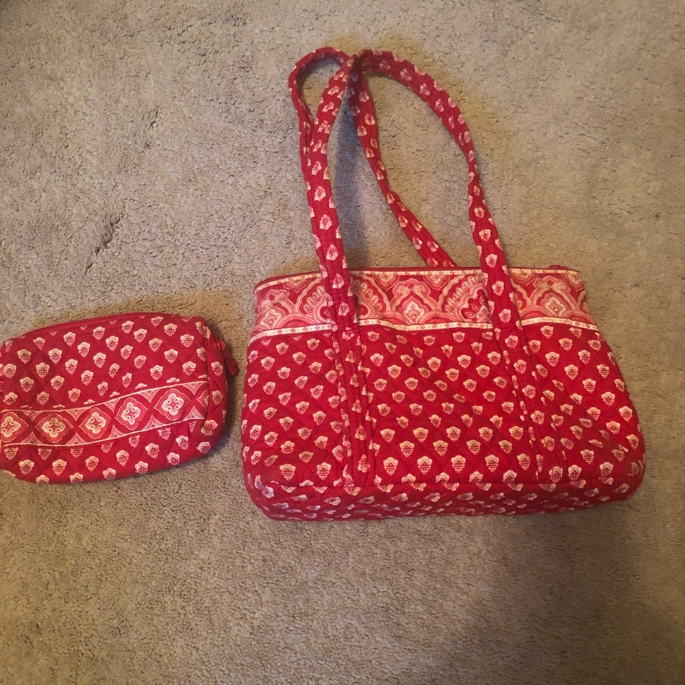 Vera Bradley purse and pouch